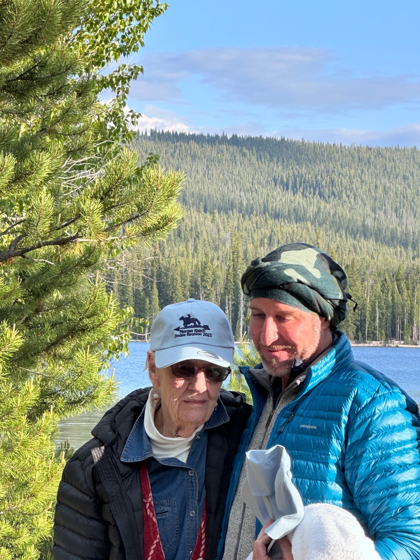 Mother and son… Redfish Lake memory💞